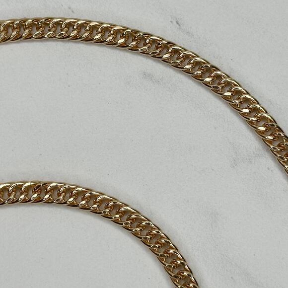 Gold Tone Chain Purse Strap Replacement Handle ✨ - Picture 4 of 12